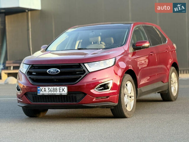 Червоний Форд Едж, об'ємом двигуна 2 л та пробігом 113 тис. км за 15500 $, фото 2 на Automoto.ua