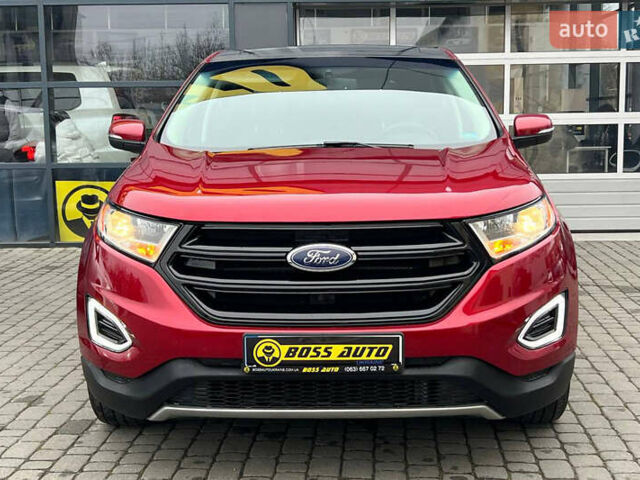 Червоний Форд Едж, об'ємом двигуна 3.5 л та пробігом 115 тис. км за 18500 $, фото 1 на Automoto.ua