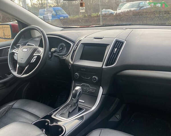 Красный Форд Эдж, объемом двигателя 2 л и пробегом 83 тыс. км за 19000 $, фото 5 на Automoto.ua