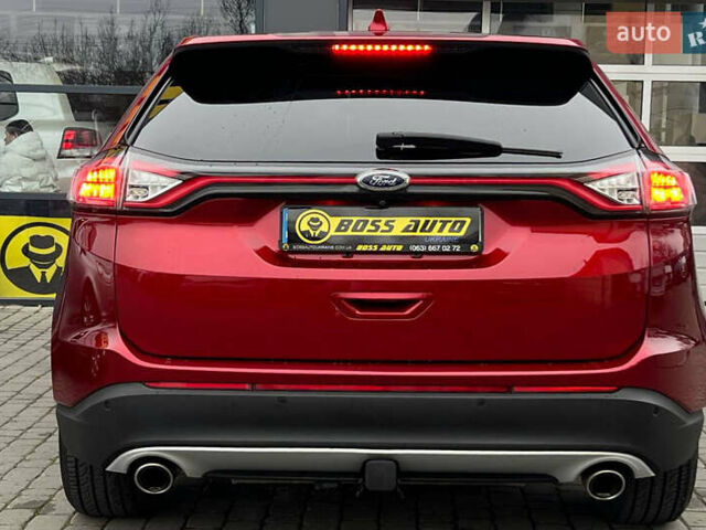 Червоний Форд Едж, об'ємом двигуна 3.5 л та пробігом 115 тис. км за 18500 $, фото 5 на Automoto.ua