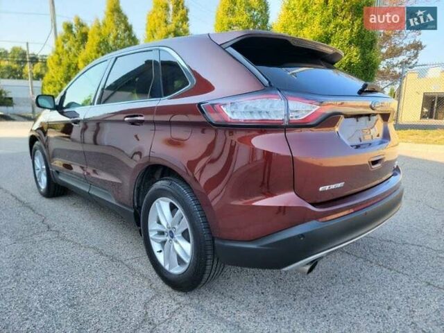 Красный Форд Эдж, объемом двигателя 2 л и пробегом 96 тыс. км за 3000 $, фото 6 на Automoto.ua
