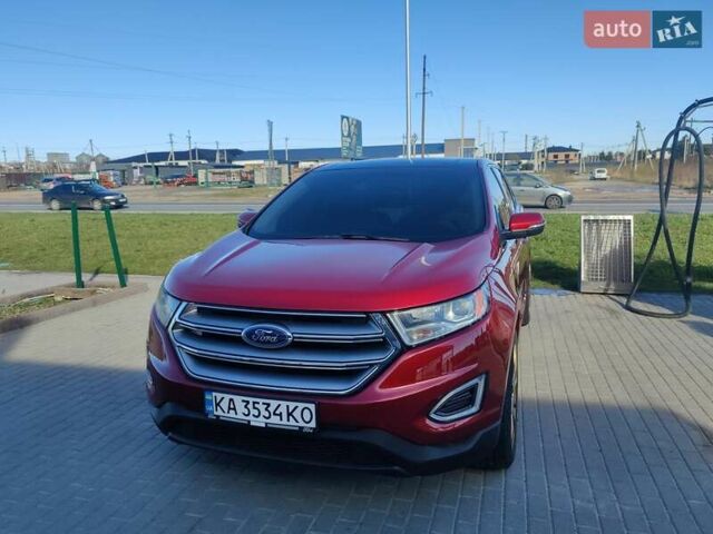 Красный Форд Эдж, объемом двигателя 3.5 л и пробегом 140 тыс. км за 18000 $, фото 16 на Automoto.ua