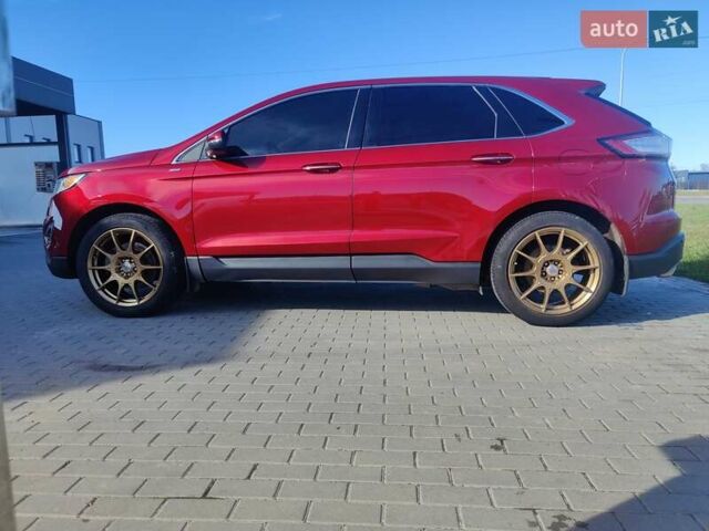 Красный Форд Эдж, объемом двигателя 3.5 л и пробегом 140 тыс. км за 18000 $, фото 44 на Automoto.ua