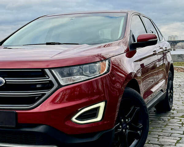 Красный Форд Эдж, объемом двигателя 2 л и пробегом 186 тыс. км за 14333 $, фото 73 на Automoto.ua