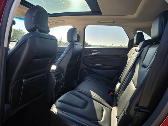 Красный Форд Эдж, объемом двигателя 2 л и пробегом 76 тыс. км за 11000 $, фото 11 на Automoto.ua