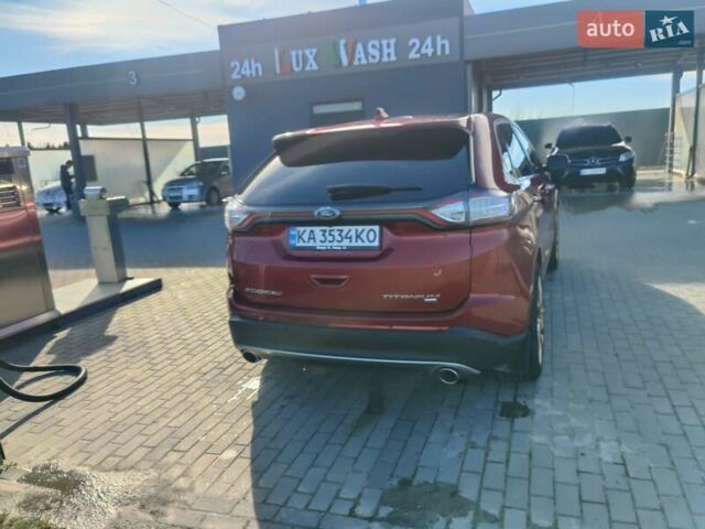 Красный Форд Эдж, объемом двигателя 3.5 л и пробегом 140 тыс. км за 18000 $, фото 33 на Automoto.ua