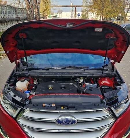 Червоний Форд Едж, об'ємом двигуна 2 л та пробігом 200 тис. км за 15300 $, фото 3 на Automoto.ua