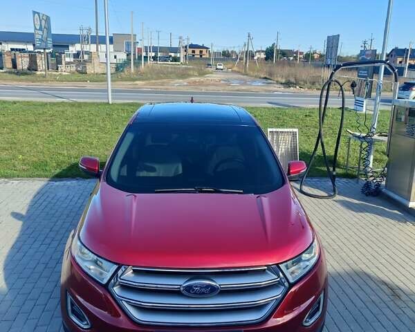 Красный Форд Эдж, объемом двигателя 3.5 л и пробегом 140 тыс. км за 18000 $, фото 18 на Automoto.ua