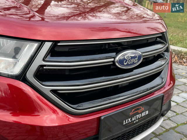 Красный Форд Эдж, объемом двигателя 2 л и пробегом 186 тыс. км за 14333 $, фото 90 на Automoto.ua