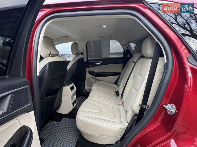 Красный Форд Эдж, объемом двигателя 2 л и пробегом 186 тыс. км за 14333 $, фото 47 на Automoto.ua