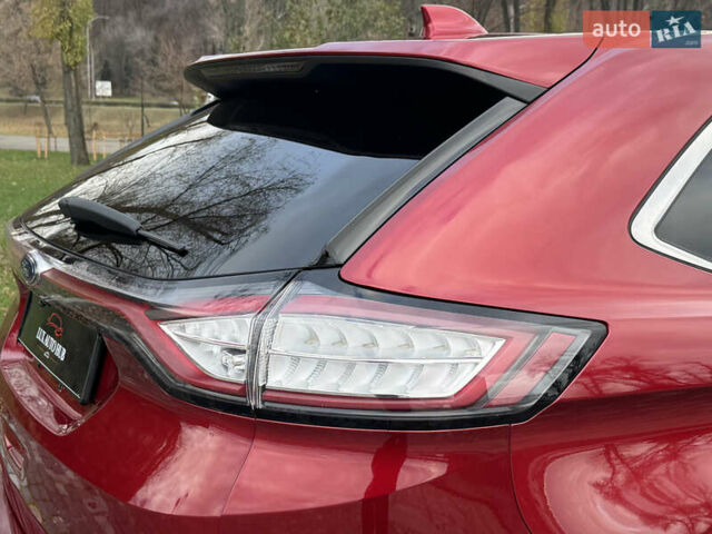 Красный Форд Эдж, объемом двигателя 2 л и пробегом 186 тыс. км за 14333 $, фото 83 на Automoto.ua