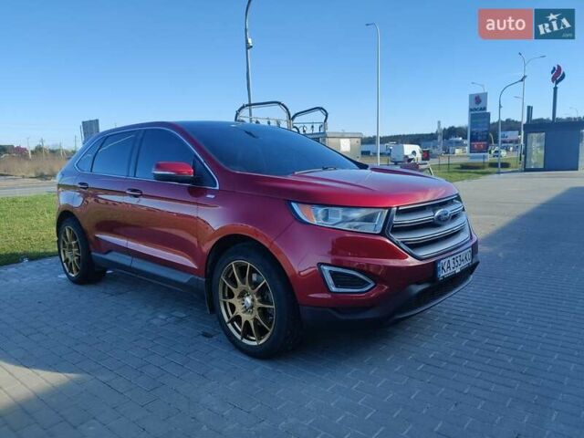 Красный Форд Эдж, объемом двигателя 3.5 л и пробегом 140 тыс. км за 18000 $, фото 22 на Automoto.ua
