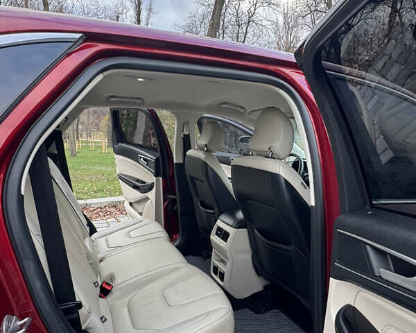 Красный Форд Эдж, объемом двигателя 2 л и пробегом 186 тыс. км за 14333 $, фото 43 на Automoto.ua