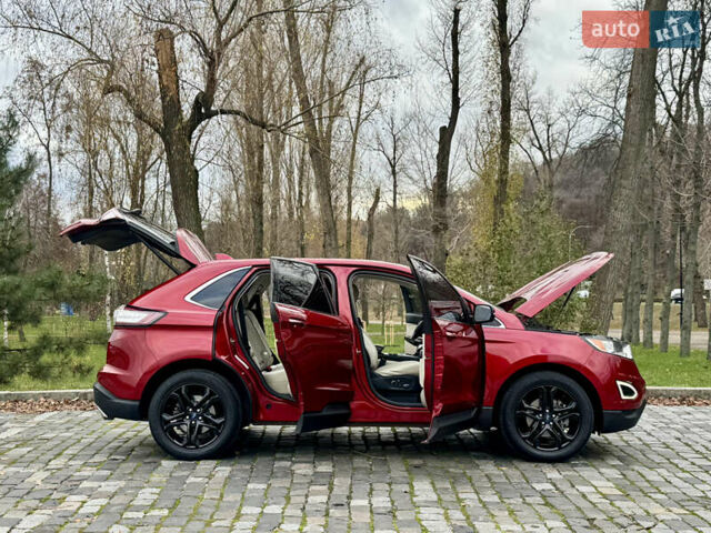 Красный Форд Эдж, объемом двигателя 2 л и пробегом 186 тыс. км за 14333 $, фото 68 на Automoto.ua