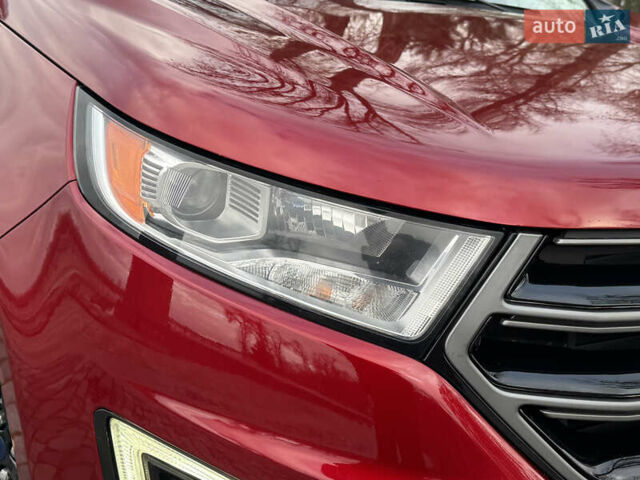 Красный Форд Эдж, объемом двигателя 2 л и пробегом 186 тыс. км за 14333 $, фото 88 на Automoto.ua