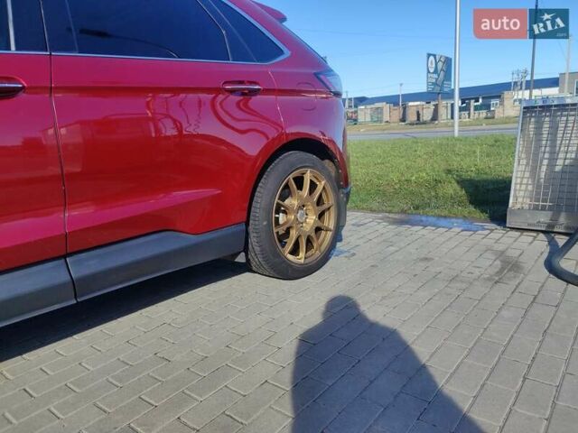 Красный Форд Эдж, объемом двигателя 3.5 л и пробегом 140 тыс. км за 18000 $, фото 12 на Automoto.ua