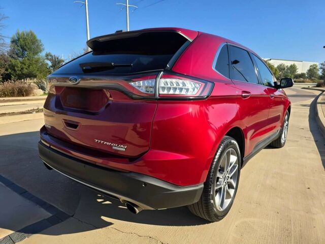 Красный Форд Эдж, объемом двигателя 2 л и пробегом 76 тыс. км за 11000 $, фото 4 на Automoto.ua