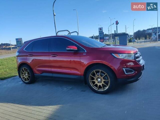 Красный Форд Эдж, объемом двигателя 3.5 л и пробегом 140 тыс. км за 18000 $, фото 28 на Automoto.ua