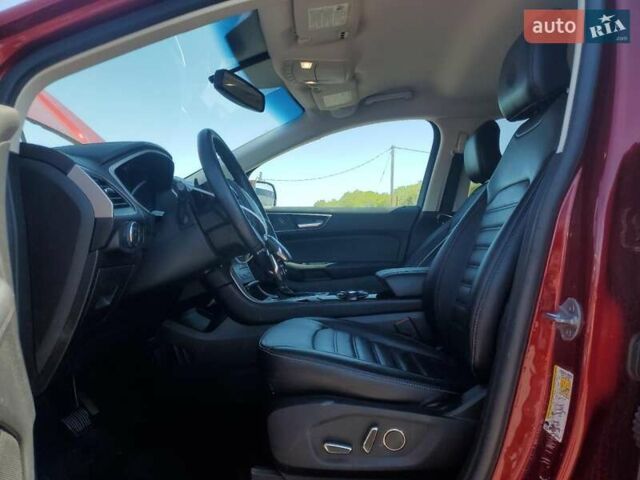Красный Форд Эдж, объемом двигателя 2 л и пробегом 116 тыс. км за 3000 $, фото 6 на Automoto.ua