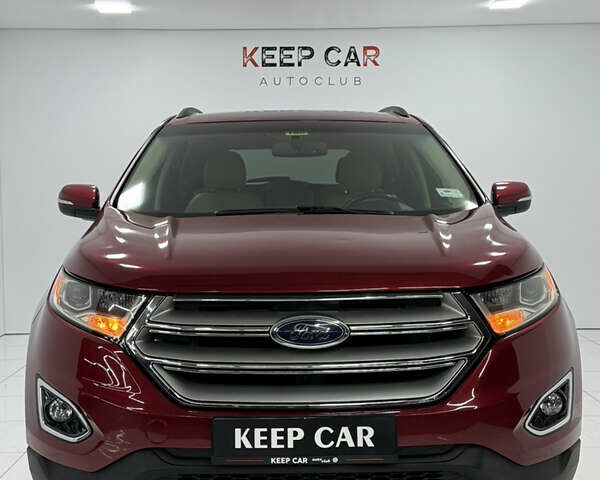 Красный Форд Эдж, объемом двигателя 2 л и пробегом 92 тыс. км за 15200 $, фото 2 на Automoto.ua