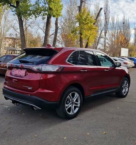 Червоний Форд Едж, об'ємом двигуна 2 л та пробігом 200 тис. км за 15300 $, фото 6 на Automoto.ua