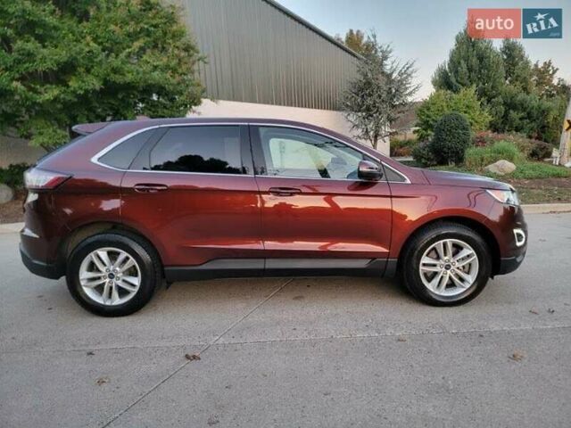Красный Форд Эдж, объемом двигателя 2 л и пробегом 96 тыс. км за 3000 $, фото 3 на Automoto.ua