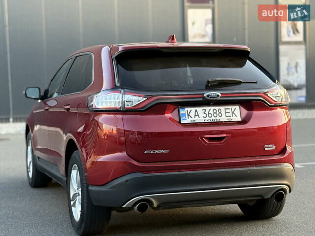 Червоний Форд Едж, об'ємом двигуна 2 л та пробігом 113 тис. км за 15500 $, фото 14 на Automoto.ua
