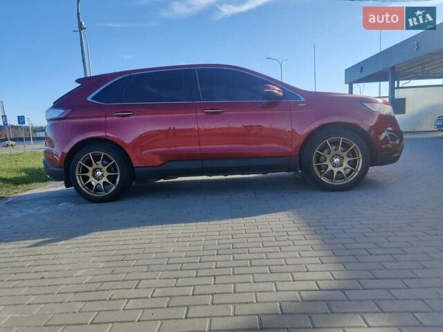 Красный Форд Эдж, объемом двигателя 3.5 л и пробегом 140 тыс. км за 18000 $, фото 40 на Automoto.ua