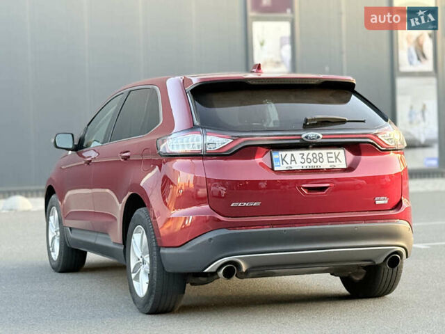 Червоний Форд Едж, об'ємом двигуна 2 л та пробігом 113 тис. км за 15500 $, фото 17 на Automoto.ua