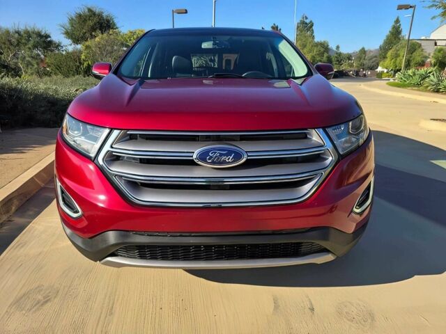 Красный Форд Эдж, объемом двигателя 2 л и пробегом 76 тыс. км за 11000 $, фото 1 на Automoto.ua