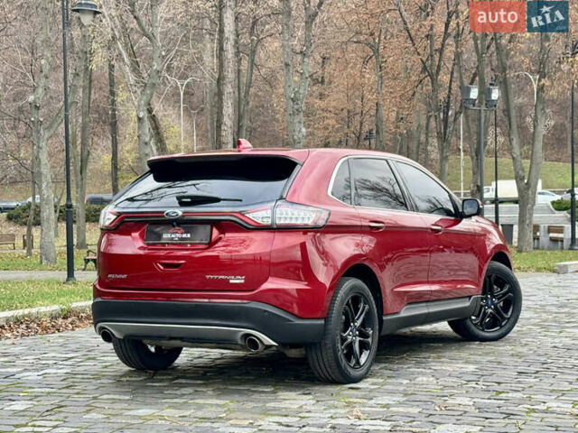 Красный Форд Эдж, объемом двигателя 2 л и пробегом 186 тыс. км за 14333 $, фото 74 на Automoto.ua