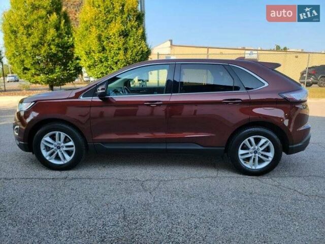Красный Форд Эдж, объемом двигателя 2 л и пробегом 96 тыс. км за 3000 $, фото 7 на Automoto.ua