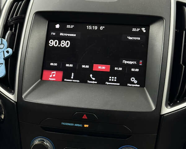 Красный Форд Эдж, объемом двигателя 2 л и пробегом 92 тыс. км за 15200 $, фото 18 на Automoto.ua