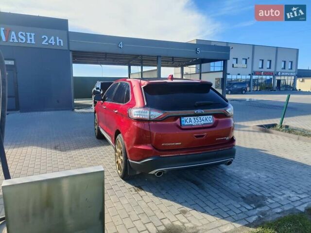 Красный Форд Эдж, объемом двигателя 3.5 л и пробегом 140 тыс. км за 18000 $, фото 41 на Automoto.ua