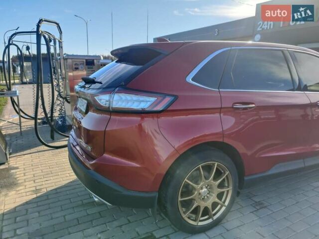 Красный Форд Эдж, объемом двигателя 3.5 л и пробегом 140 тыс. км за 18000 $, фото 30 на Automoto.ua
