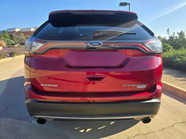 Красный Форд Эдж, объемом двигателя 2 л и пробегом 76 тыс. км за 11000 $, фото 5 на Automoto.ua