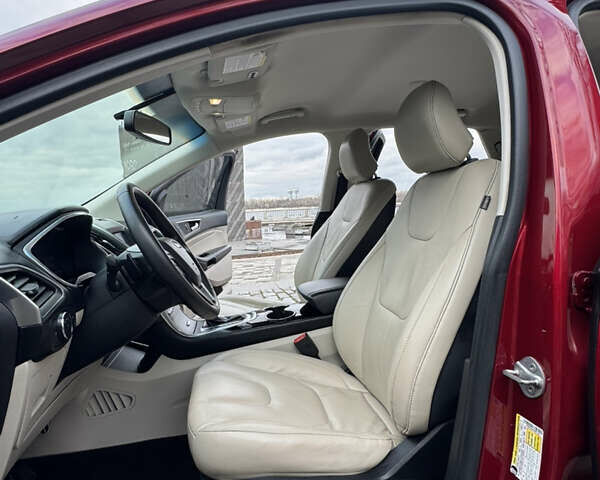 Красный Форд Эдж, объемом двигателя 2 л и пробегом 186 тыс. км за 14333 $, фото 28 на Automoto.ua