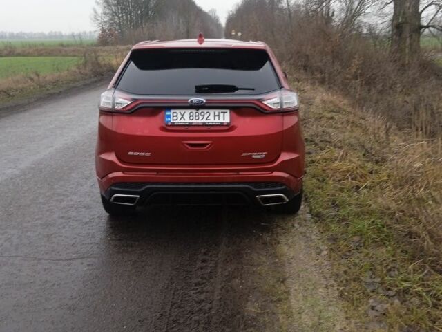 Красный Форд Эдж, объемом двигателя 2.7 л и пробегом 202 тыс. км за 15400 $, фото 3 на Automoto.ua