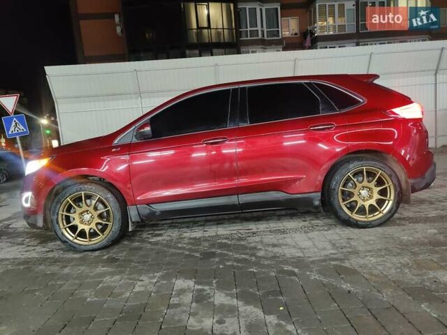 Красный Форд Эдж, объемом двигателя 3.5 л и пробегом 140 тыс. км за 18000 $, фото 47 на Automoto.ua