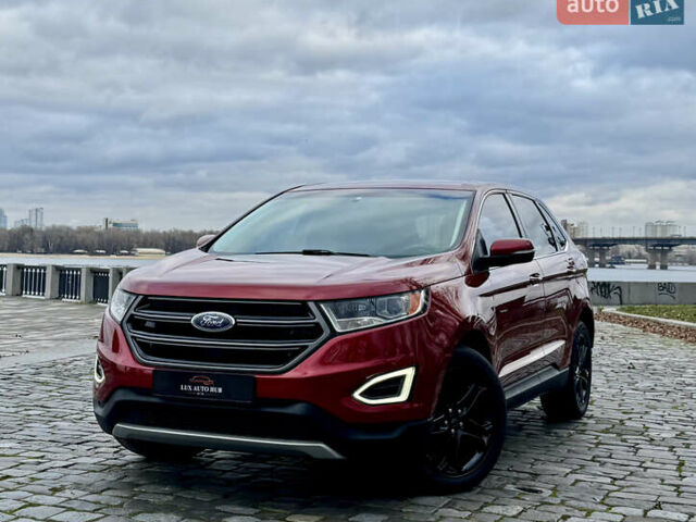 Красный Форд Эдж, объемом двигателя 2 л и пробегом 186 тыс. км за 14333 $, фото 72 на Automoto.ua