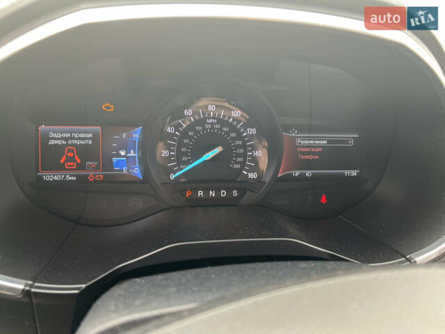 Красный Форд Эдж, объемом двигателя 2 л и пробегом 105 тыс. км за 18000 $, фото 8 на Automoto.ua