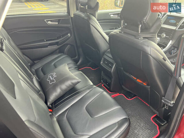 Красный Форд Эдж, объемом двигателя 2 л и пробегом 105 тыс. км за 18000 $, фото 10 на Automoto.ua