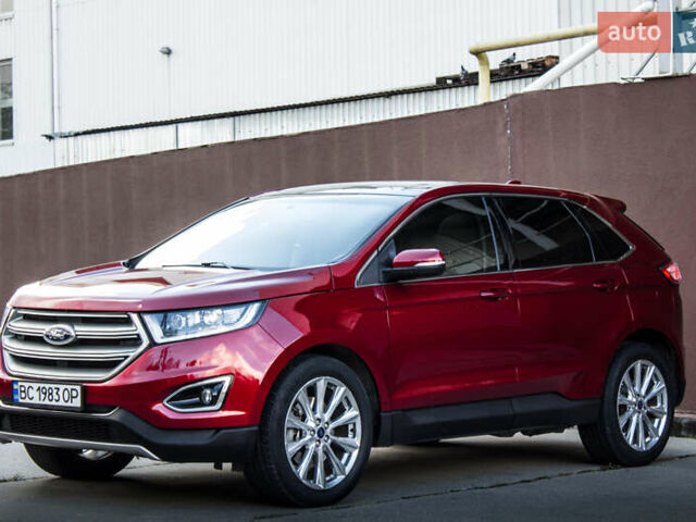 Красный Форд Эдж, объемом двигателя 3.5 л и пробегом 135 тыс. км за 15900 $, фото 3 на Automoto.ua