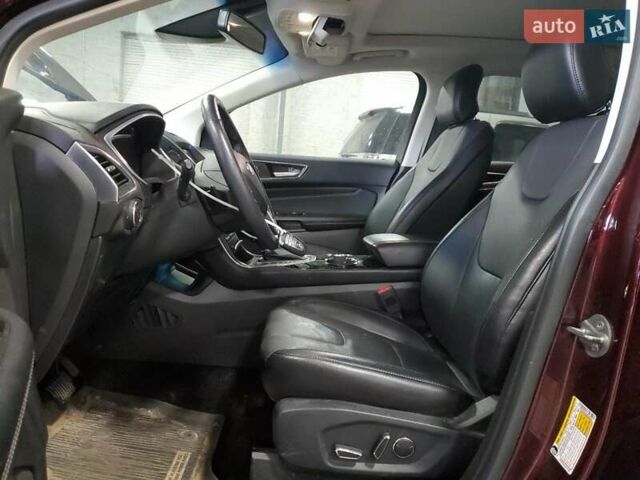 Красный Форд Эдж, объемом двигателя 2 л и пробегом 77 тыс. км за 3000 $, фото 6 на Automoto.ua