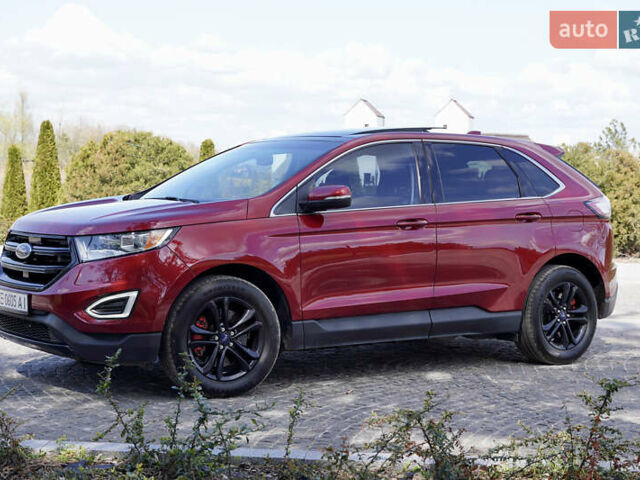 Форд Едж 2017 у Дніпро (Дніпропетровську) на Automoto.ua Червоний Форд Едж, об'ємом двигуна 3.5 л та пробігом 75 тис. км за 20800 $, фото 1 на Automoto.ua