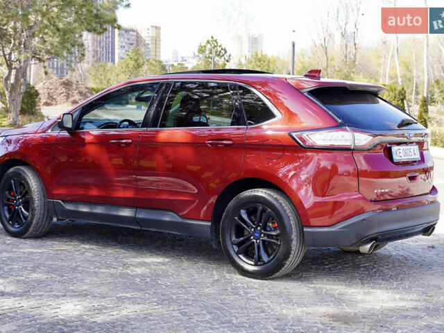 Форд Едж 2017 у Дніпро (Дніпропетровську) на Automoto.ua Червоний Форд Едж, об'ємом двигуна 3.5 л та пробігом 75 тис. км за 20800 $, фото 3 на Automoto.ua