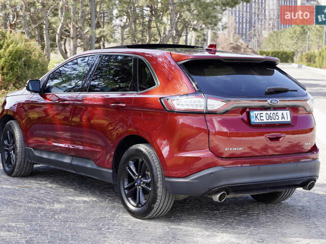 Форд Едж 2017 у Дніпро (Дніпропетровську) на Automoto.ua Червоний Форд Едж, об'ємом двигуна 3.5 л та пробігом 75 тис. км за 20800 $, фото 4 на Automoto.ua