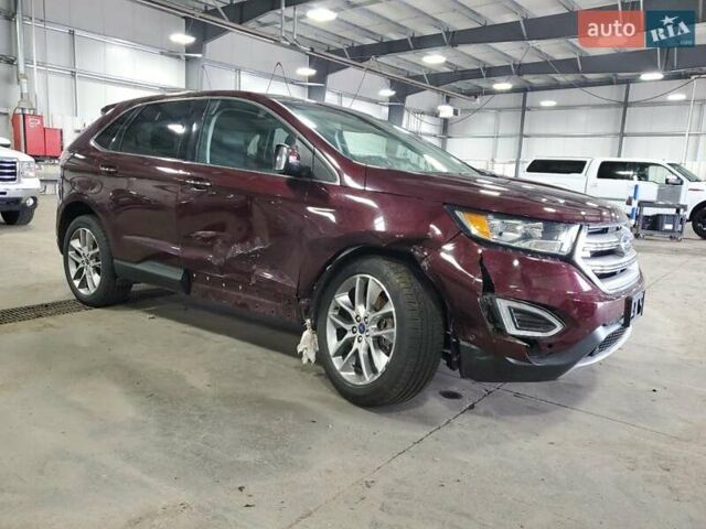 Красный Форд Эдж, объемом двигателя 2 л и пробегом 77 тыс. км за 3000 $, фото 3 на Automoto.ua