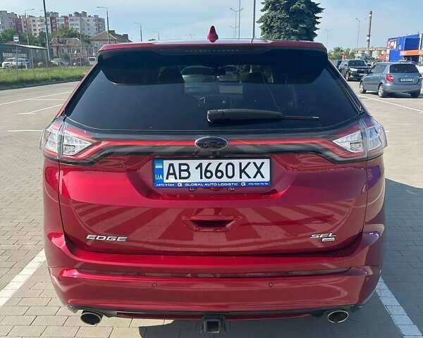 Червоний Форд Едж, об'ємом двигуна 3.5 л та пробігом 112 тис. км за 15900 $, фото 18 на Automoto.ua