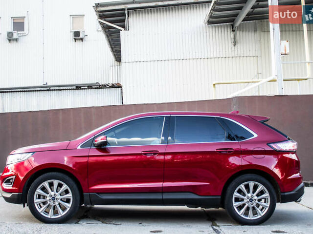 Красный Форд Эдж, объемом двигателя 3.5 л и пробегом 135 тыс. км за 15900 $, фото 6 на Automoto.ua